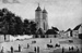 Lund, Lilla Torg och domkyrkan ~1830